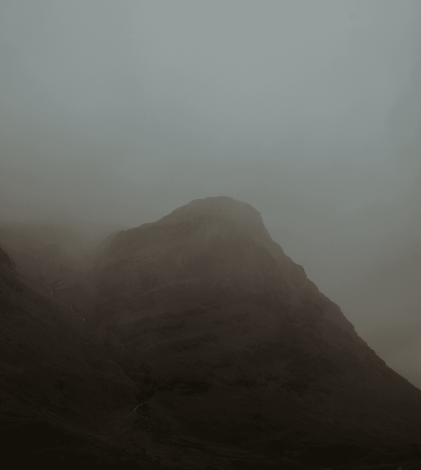 Storytelling background with mountainous landscape